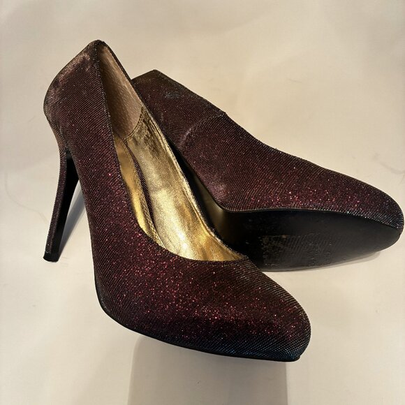 k&m  Size 10, 4 Inches High, Turquoise and Red Multicolor - Picture 3 of 11